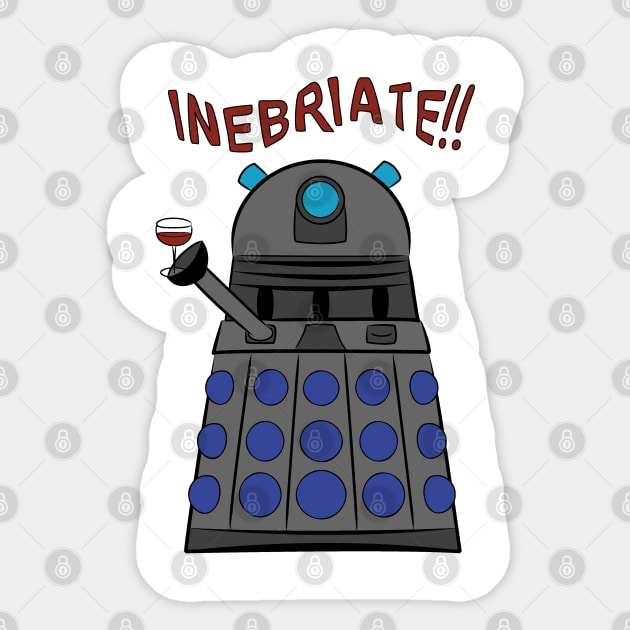 Inebriate!! Sticker by KittenKirby